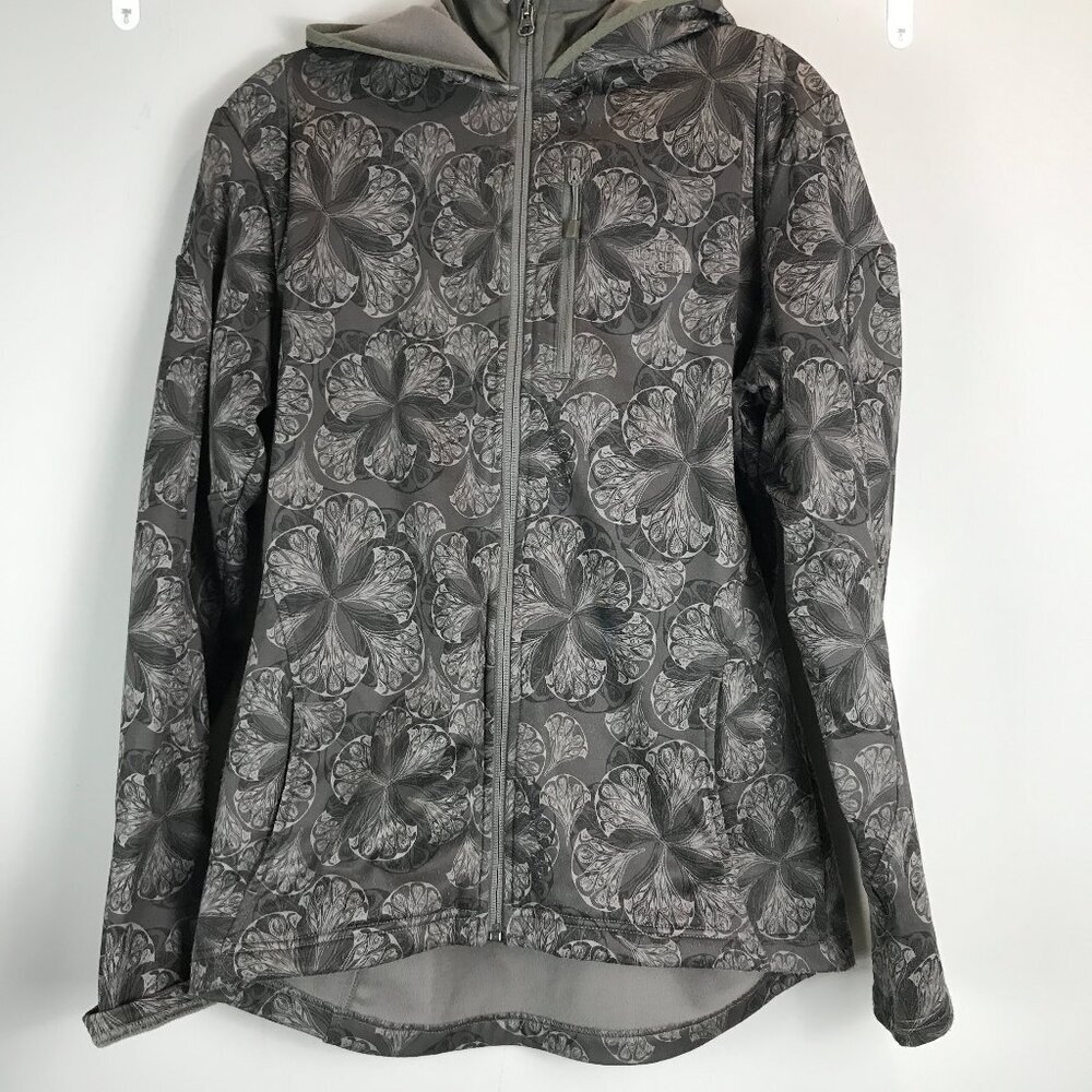 Womens Brown Soft shell The North Face Full Zip Jacket Size L